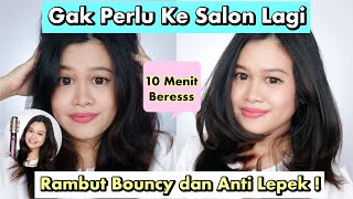 RAMBUT ANTI LEPEK SHINY BOUNCY  TIPS RAMBUT BADAI TANPA PERLU KE SALON  BABYLISS BIG HAIR DUAL [upl. by Elsi]