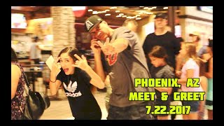 MEET AND GREET VLOG The Navalua Family Meet amp Greet [upl. by Elleirbag174]