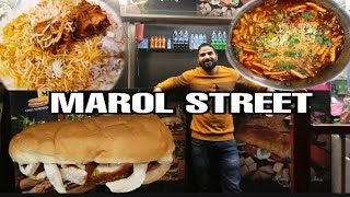 Marol street food Andheri  Food Detective  Marol Mumbai India [upl. by Darrick387]