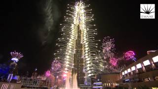 Official Burj Khalifa Downtown Dubai 2014 New Years Eve Highlights Video [upl. by Staal]