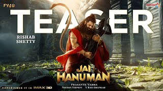 Jai Hanuman Teaser  Rishab Shetty  Jai Hanuman Movie Trailer  Jai Hanuman Official Trailer [upl. by Ynnal]