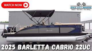 2025 Barletta Cabrio 22UC Walkaround and Review [upl. by Halfon745]