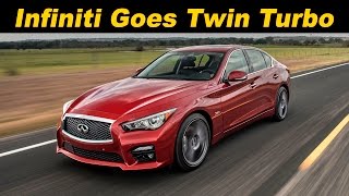 2016  2017 Infiniti Q50 Red Sport 400 Review and Road Test  4K UHD [upl. by Euqininod]