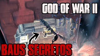 OS BÁUS MAIS SECRETOS DA SAGA GOD OF WAR [upl. by Wylde]