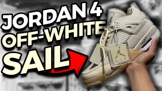 Unos Jordan 4 de 1000 Dolares Air Jordan 4 OffWhite Review [upl. by Nilyac]