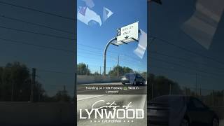 Traveling on I105 Freeway 🛣️ West in Lynwood [upl. by Mcarthur]