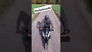 Honda CB500X  Herbstrunde mit Drohne Hoverair X1 [upl. by Fiedling]