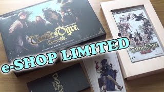 Tactics Ogre PSP Limited Edition Square Enix EStore Exclusive Unboxing [upl. by Hsetih]