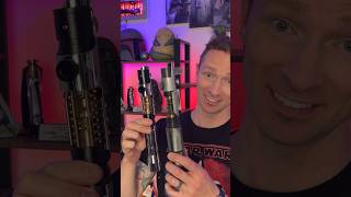 Old vs New Starkiller Lightsaber starwars [upl. by Corene]