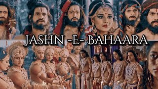 Draupadi and Pandavas vm  Jashn E Bahara  Devu Creates [upl. by Gnaoh]