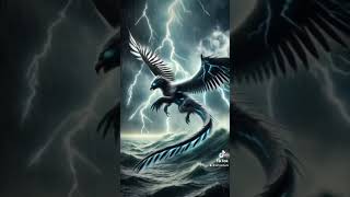 ThunderbirdLeviathan hybrid animalai hybrids hybridanimals hybridcreatures foryou viralvideo [upl. by Lohner]