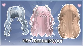 HURRY BRAND NEW FREE LIMITED HAIRS AND ITEMS JUST RELEASED IN ROBLOX 😍🥰 [upl. by Clancy]