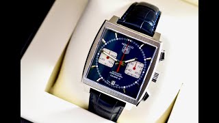 Tag Heuer Monaco CAW2111FC6183  Unboxing [upl. by Risay180]