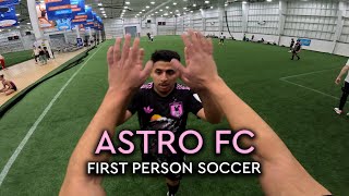 MY SECOND INDOOR SOCCER GAME POV  Indoor Football POV  Astro FC vs Cosmic FC [upl. by Enatan]