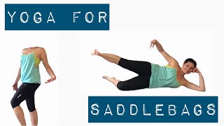 Power Yoga for Saddlebags  Power Yoga to Improve Balance  Core Power Yoga [upl. by Kcirdef]