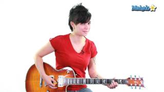 How to Play quotMisguided Ghostsquot by Paramore on Guitar guitar 1 [upl. by Odarbil552]