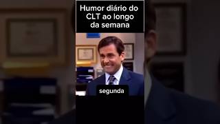 Segundou Bora pra cima E por aí como está a animação para aa semana segundou CLT meme humor [upl. by Hinda]