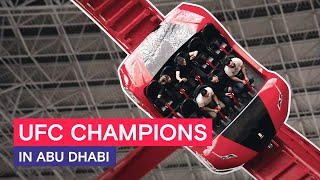 UFC Champions in Abu Dhabi [upl. by Neleh299]