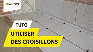 Pourquoi utiliser des croisillons lors de la pose de carrelage   Weber [upl. by Dlawso473]