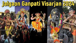 Jalgaon Ganpati Visarjan Utsav 😍 2024 jalgoan [upl. by Mehalick13]