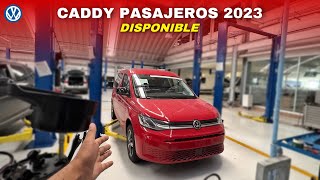 CADDY Pasajeros 2023 Rojo cereza  Disponible [upl. by Leonelle967]