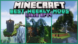 Top 20 New Mods for Minecraft 1165 on Forge amp Fabric Dynamic Trees Flying Castles New Biomes [upl. by Witte]