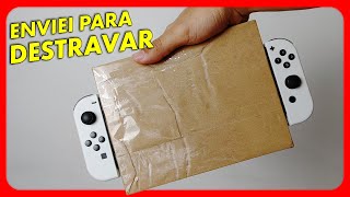 ENVIEI MEU NINTENDO SWITCH PARA DESBLOQUEAR R4GAMES [upl. by Erikson]