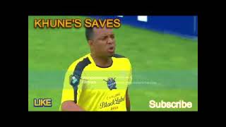 ITUMELENG KHUNE TAKES R100K FOR PERFOMANCE IN CUP FINAL Itumeleng Khune Vs Stellenbosch [upl. by Ainuj]