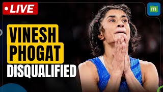 Paris Olympics 2024 Vinesh Phogat Disqualified From Paris Olympics Gold Medal Match [upl. by Leonid]