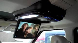 Land Rover Discovery 3 Roof Screen with DVD  Alpine PKG2100P [upl. by Ralph]