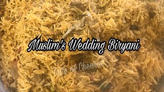 பாய் வீட்டு மட்டன் பிரியாணி செய்வது எப்படி  Mutton biryani Muslim Style in Tamil [upl. by Kerred]