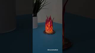 DIY “Campfire” interactive lantern Easy and fan paper electronics project for beginners lantern [upl. by Audwen985]