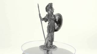 Greek goddess Athena metal sculpture Collection miniature Tin toy soldier figurine [upl. by Janina33]