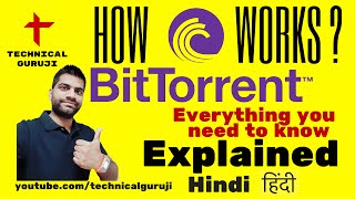 HindiUrdu How Torrents work BitTorrent Explained in Detail [upl. by Korff661]