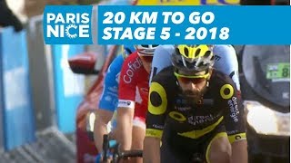 20 kilometers to go  Stage 5  ParisNice 2018 [upl. by Fiora514]