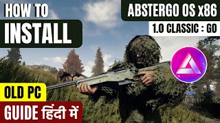 How To Install Abstergo OS 1 0 Classic x86 Game On GO In Old PC  Full Installation Guide In Hindi [upl. by Josefina]