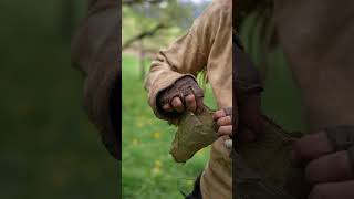 Fischtasche selber herstellen Teil 2  backtotheroots wildness doku survival wildnis bushcraft [upl. by Seabrooke]