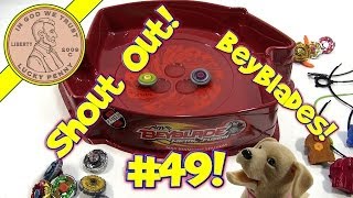 ShoutOut Time Video 49 Butch and LPSDave Battle BeyBlades in the Super Vortex [upl. by Ailecnarf]