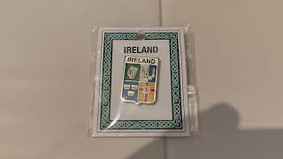 IRELAND PROVINCES PIN Ireland Souvenir Carded Sealed 150824 [upl. by Enyt]