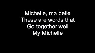 MICHELLE  HD With Lyrics  THE BEATLES  cover by Chris Landmark [upl. by Ellehsad]