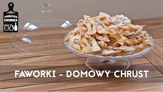 Jak zrobić 77 🍩 Faworki  Piwniczka Chomika [upl. by Niajneb444]