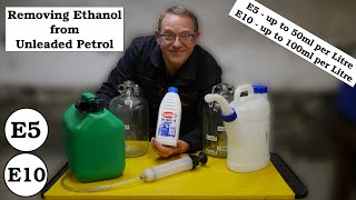 E5 and E10 ethanol Petrol issues amp removing from fuel Video 1 of 2 latest version in link below [upl. by Aihsit]