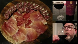 Rioja Reserva with Fuet and Jamón Serrano Marqués de Cáceres Rioja  Wine Plus Food  Jan Tom Yam [upl. by Akin]