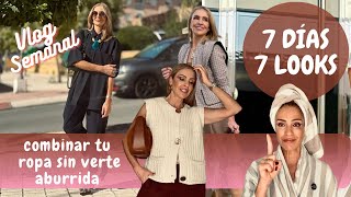 LOOKS PARA LA SEMANA CON ROPA DE NUEVA TEMPORADA  vlog  asesora de imagen y moda [upl. by Cutler]