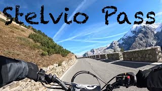 Stelvio Stilfser Joch uphill  Beta Xtrainer 300  November 2024 [upl. by Arodal]