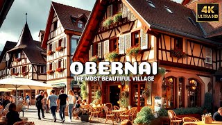 Obernai One Of The Most Beautiful Village In France 4K Walking Tour [upl. by Ynez]