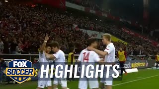 FC Cologne vs Eintracht Frankfurt  201617 Bundesliga Highlights [upl. by Eiramalegna]