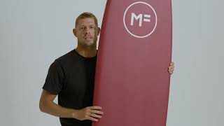 MF Softboards Alley Cat Softboard breakdown x Mick Fanning [upl. by Silisav]