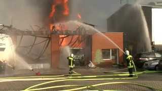 Tankzug explodiert Großbrand in Castro Rauxel [upl. by Yardley]