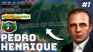 Welcome To The New Empire Hoi4  Trial Of Allegiance DLC Empire Of Brazil 1 [upl. by Amalle]